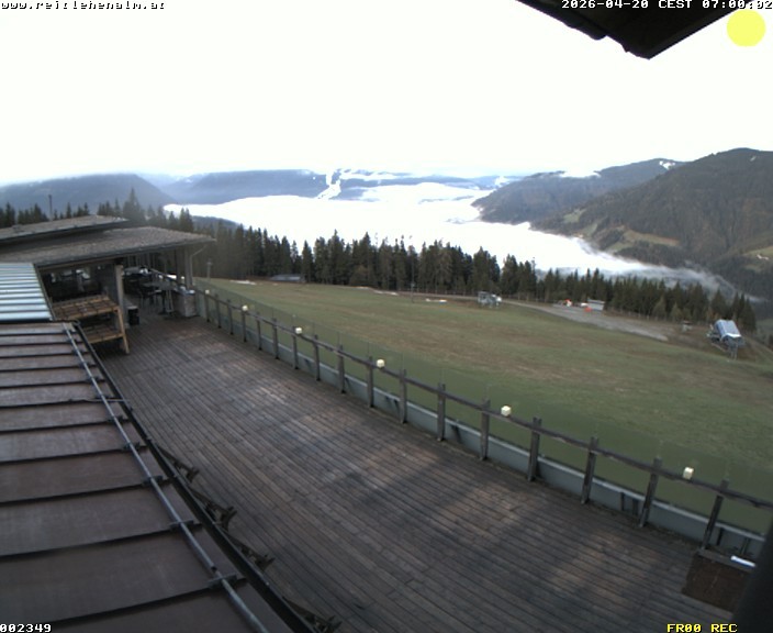 Archiv Foto Webcam Reitlehen Alm am Monte Popolo, Eben im Pongau