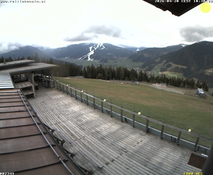 Archiv Foto Webcam Reitlehen Alm am Monte Popolo, Eben im Pongau