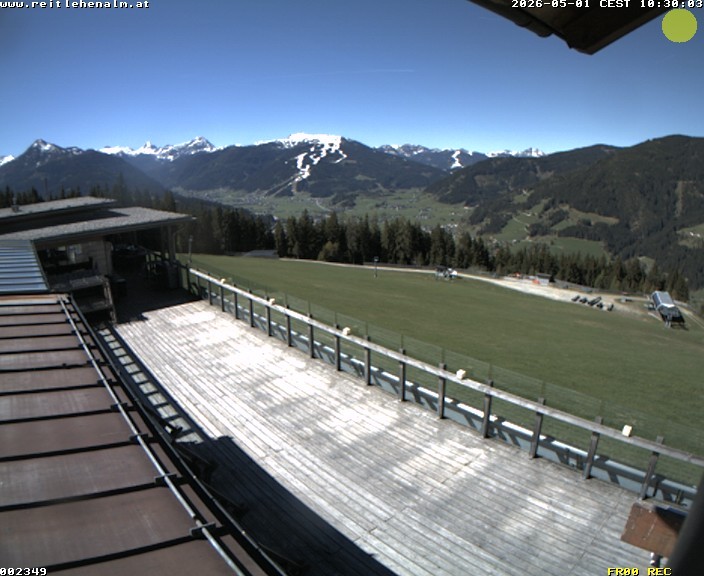 Archived image Webcam mountain restaurant Reitlehen Alm, Monte Popolo in Eben/Pongau