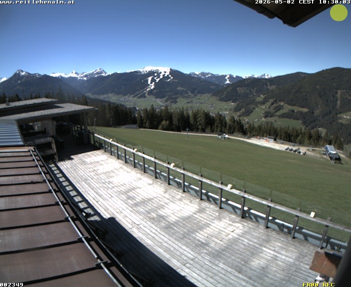 Archived image Webcam mountain restaurant Reitlehen Alm, Monte Popolo in Eben/Pongau