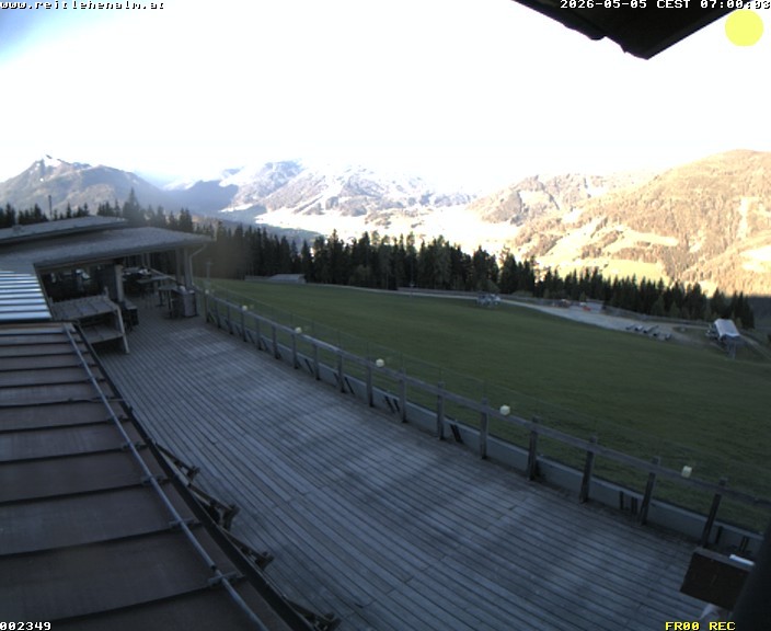 Archiv Foto Webcam Reitlehen Alm am Monte Popolo, Eben im Pongau
