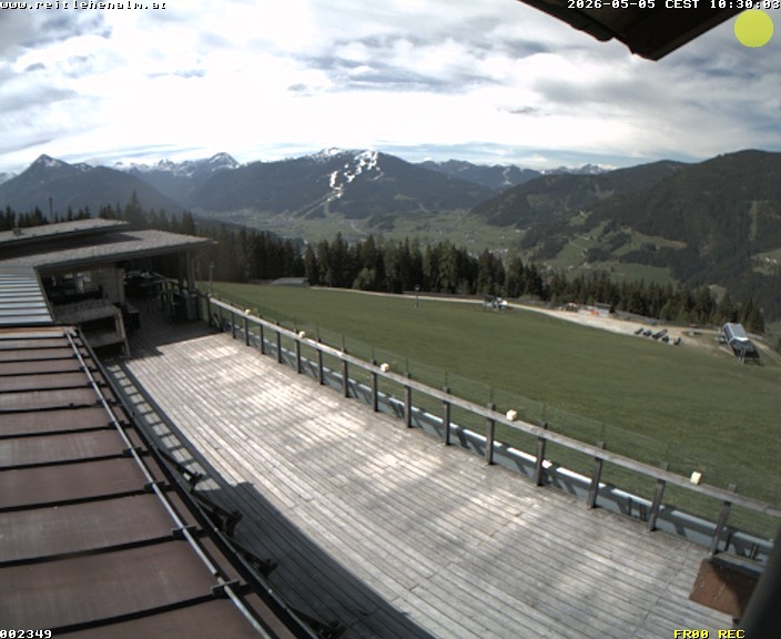 Archiv Foto Webcam Reitlehen Alm am Monte Popolo, Eben im Pongau