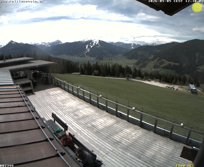 Archiv Foto Webcam Reitlehen Alm am Monte Popolo, Eben im Pongau