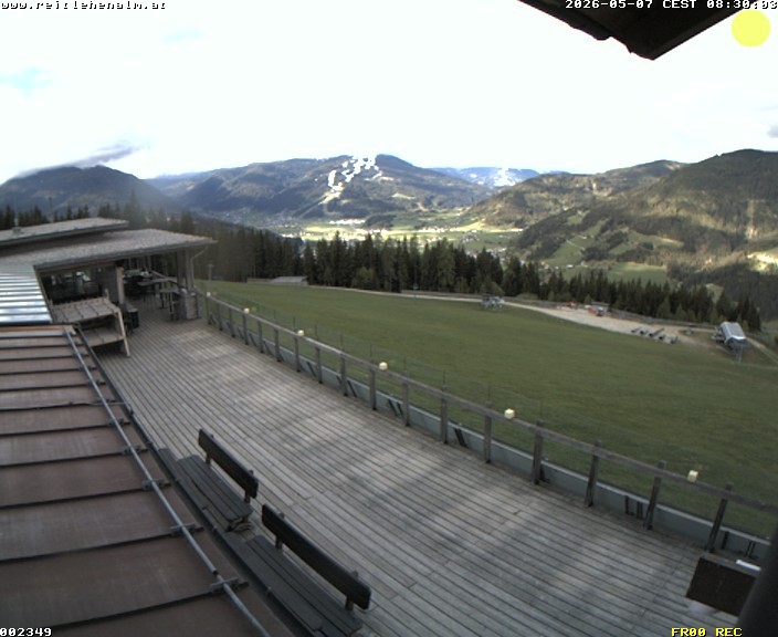 Archiv Foto Webcam Reitlehen Alm am Monte Popolo, Eben im Pongau
