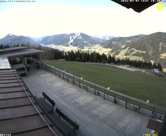 Archiv Foto Webcam Reitlehen Alm am Monte Popolo, Eben im Pongau