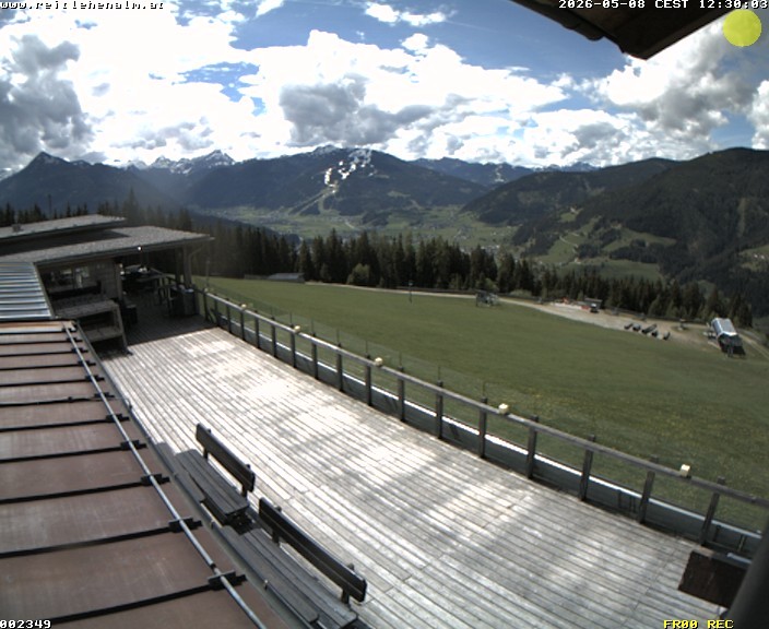 Archiv Foto Webcam Reitlehen Alm am Monte Popolo, Eben im Pongau