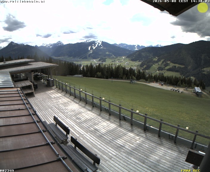 Archiv Foto Webcam Reitlehen Alm am Monte Popolo, Eben im Pongau