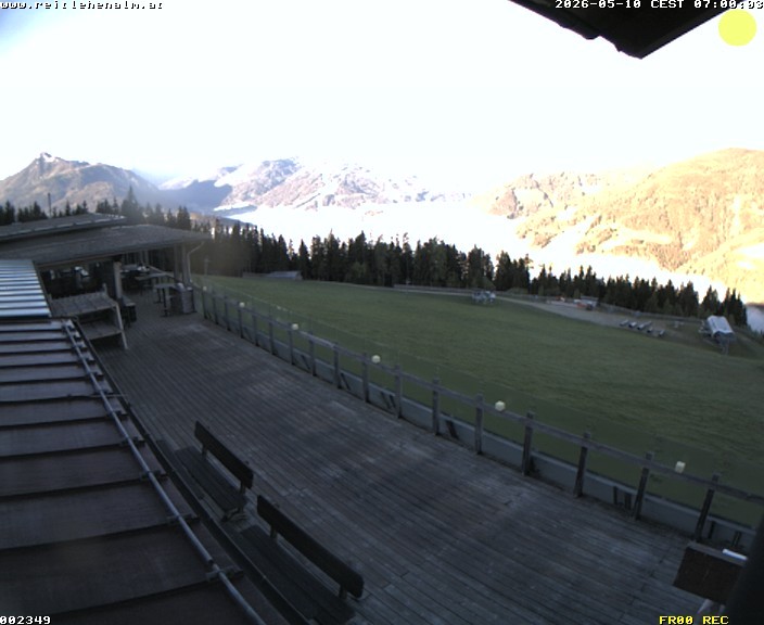 Archiv Foto Webcam Reitlehen Alm am Monte Popolo, Eben im Pongau