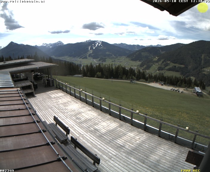 Archiv Foto Webcam Reitlehen Alm am Monte Popolo, Eben im Pongau