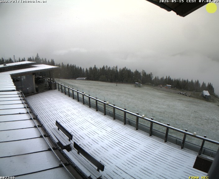 Archiv Foto Webcam Reitlehen Alm am Monte Popolo, Eben im Pongau