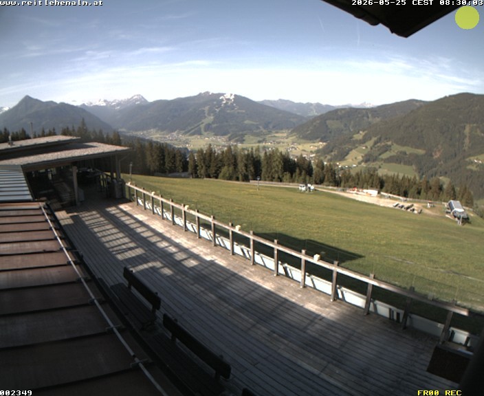 Archived image Webcam mountain restaurant Reitlehen Alm, Monte Popolo in Eben/Pongau