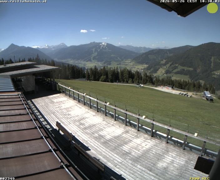Archiv Foto Webcam Reitlehen Alm am Monte Popolo, Eben im Pongau