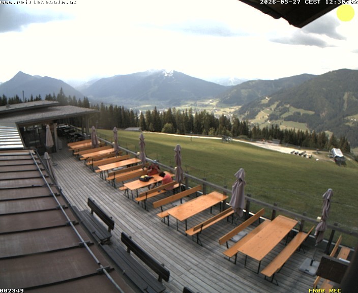 Archiv Foto Webcam Reitlehen Alm am Monte Popolo, Eben im Pongau