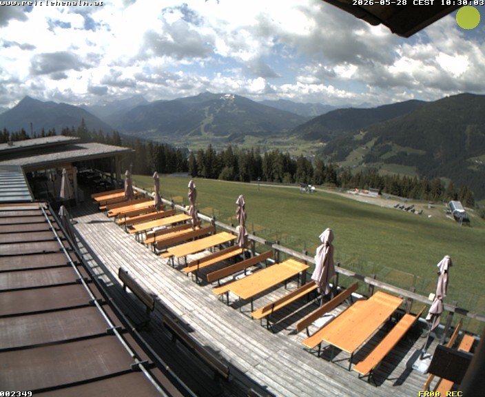 Archiv Foto Webcam Reitlehen Alm am Monte Popolo, Eben im Pongau
