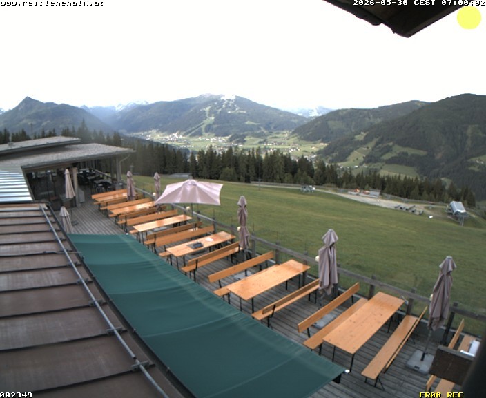 Archiv Foto Webcam Reitlehen Alm am Monte Popolo, Eben im Pongau