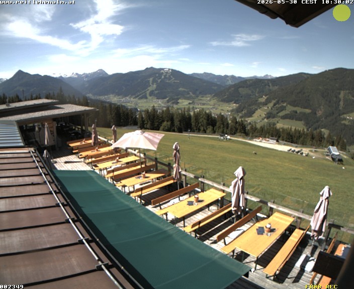Archiv Foto Webcam Reitlehen Alm am Monte Popolo, Eben im Pongau