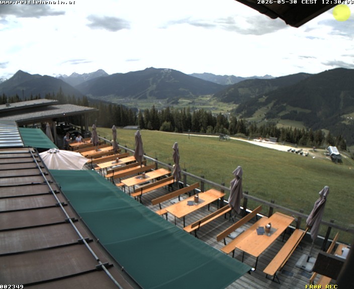 Archiv Foto Webcam Reitlehen Alm am Monte Popolo, Eben im Pongau