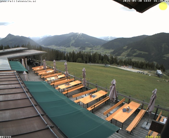 Archiv Foto Webcam Reitlehen Alm am Monte Popolo, Eben im Pongau