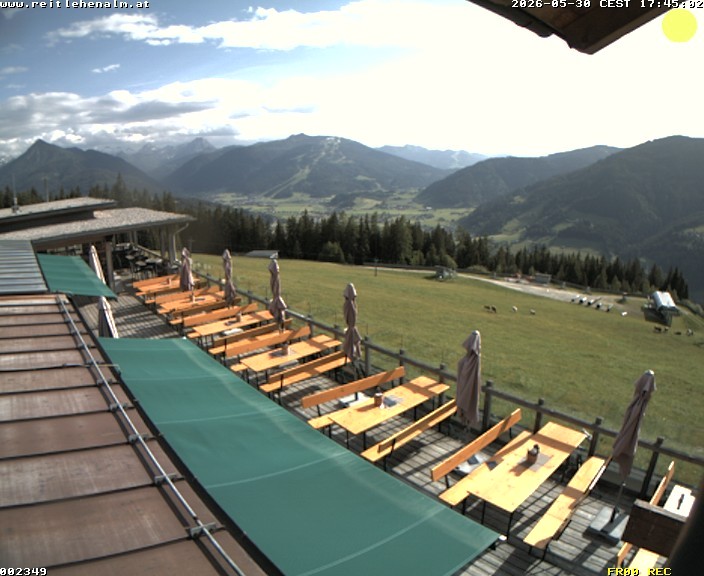 Archiv Foto Webcam Reitlehen Alm am Monte Popolo, Eben im Pongau