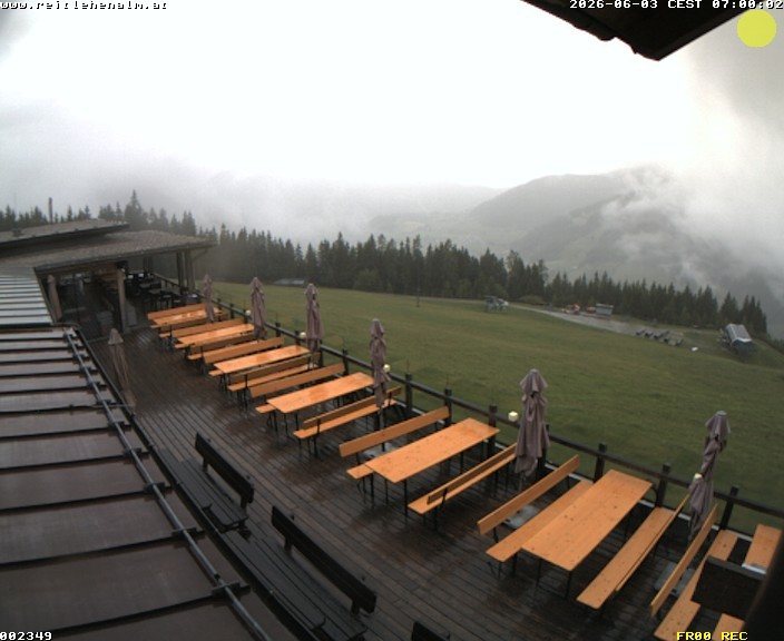 Archiv Foto Webcam Reitlehen Alm am Monte Popolo, Eben im Pongau