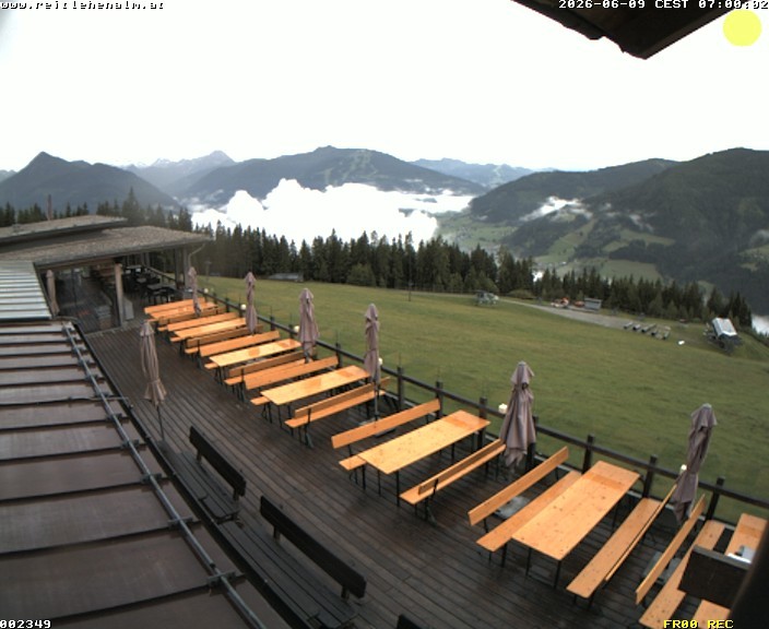 Archiv Foto Webcam Reitlehen Alm am Monte Popolo, Eben im Pongau