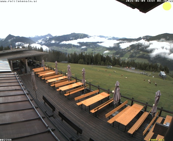Archiv Foto Webcam Reitlehen Alm am Monte Popolo, Eben im Pongau