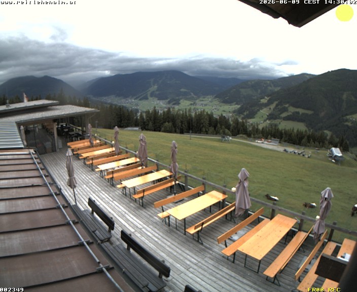 Archiv Foto Webcam Reitlehen Alm am Monte Popolo, Eben im Pongau