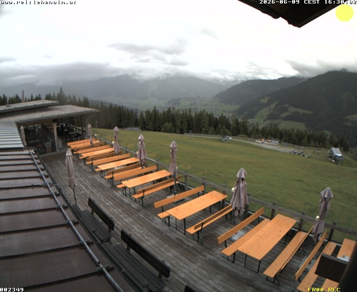 Archiv Foto Webcam Reitlehen Alm am Monte Popolo, Eben im Pongau