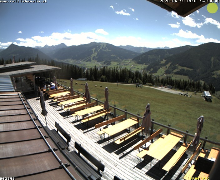 Archiv Foto Webcam Reitlehen Alm am Monte Popolo, Eben im Pongau