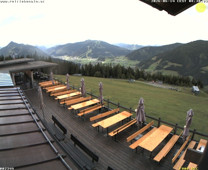 Archiv Foto Webcam Reitlehen Alm am Monte Popolo, Eben im Pongau