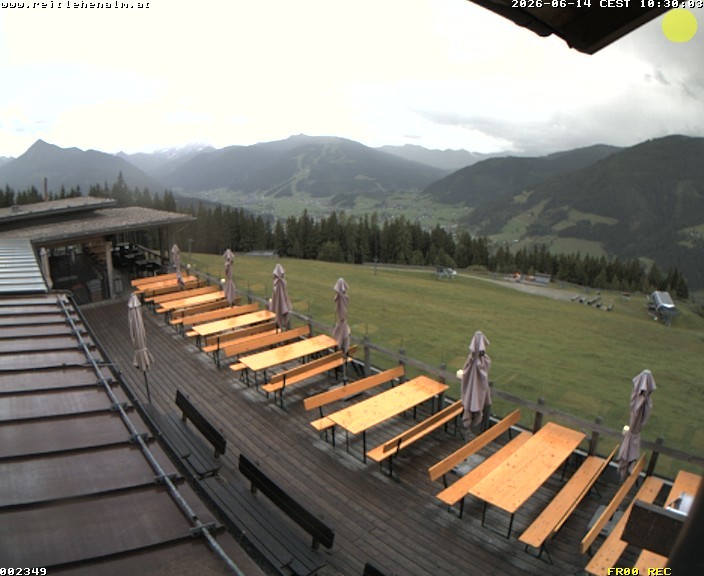 Archiv Foto Webcam Reitlehen Alm am Monte Popolo, Eben im Pongau