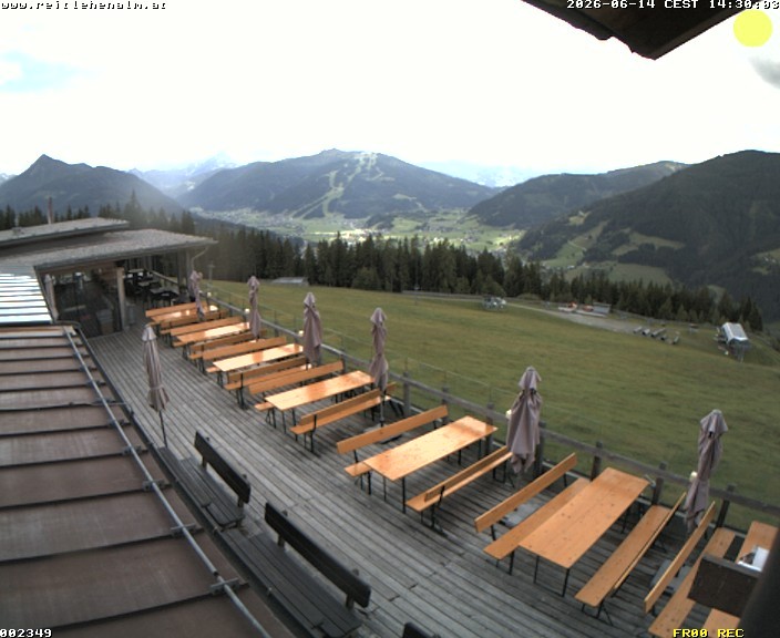Archiv Foto Webcam Reitlehen Alm am Monte Popolo, Eben im Pongau