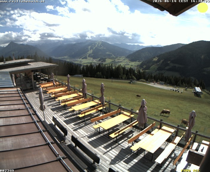 Archiv Foto Webcam Reitlehen Alm am Monte Popolo, Eben im Pongau