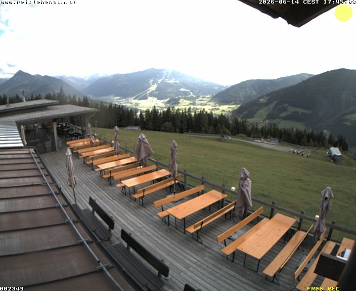 Archiv Foto Webcam Reitlehen Alm am Monte Popolo, Eben im Pongau