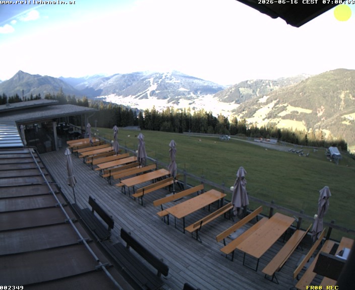 Archiv Foto Webcam Reitlehen Alm am Monte Popolo, Eben im Pongau