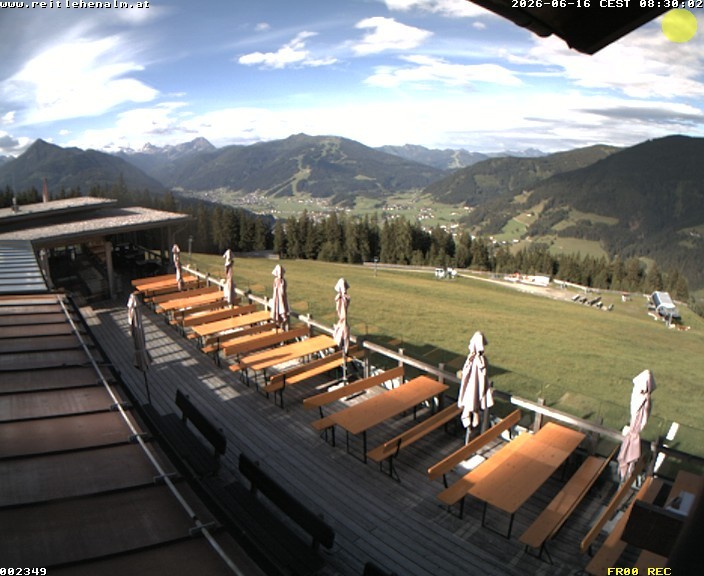 Archiv Foto Webcam Reitlehen Alm am Monte Popolo, Eben im Pongau