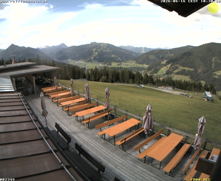 Archiv Foto Webcam Reitlehen Alm am Monte Popolo, Eben im Pongau