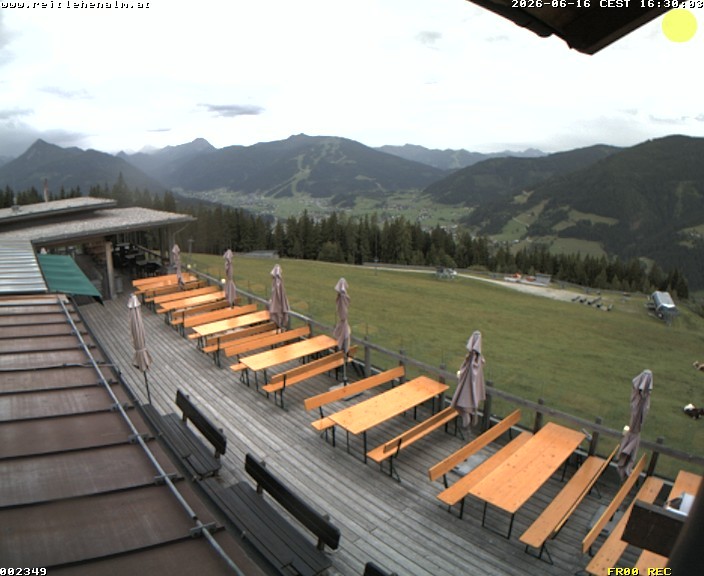 Archiv Foto Webcam Reitlehen Alm am Monte Popolo, Eben im Pongau