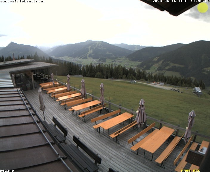 Archiv Foto Webcam Reitlehen Alm am Monte Popolo, Eben im Pongau