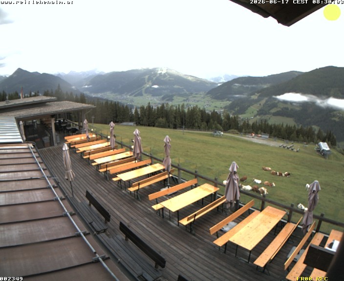 Archiv Foto Webcam Reitlehen Alm am Monte Popolo, Eben im Pongau