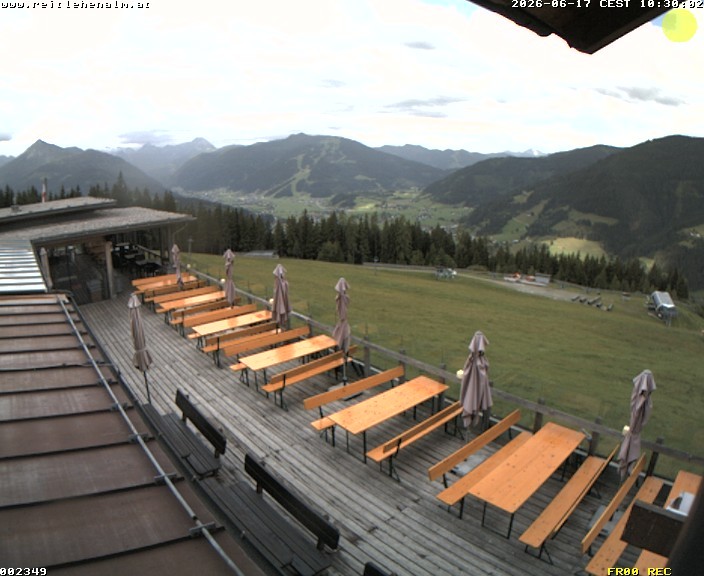 Archiv Foto Webcam Reitlehen Alm am Monte Popolo, Eben im Pongau