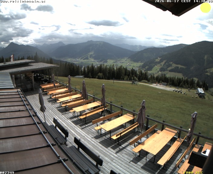Archiv Foto Webcam Reitlehen Alm am Monte Popolo, Eben im Pongau