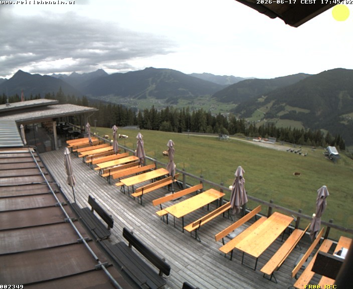 Archiv Foto Webcam Reitlehen Alm am Monte Popolo, Eben im Pongau