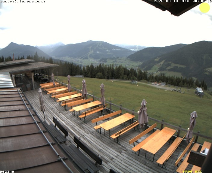 Archiv Foto Webcam Reitlehen Alm am Monte Popolo, Eben im Pongau