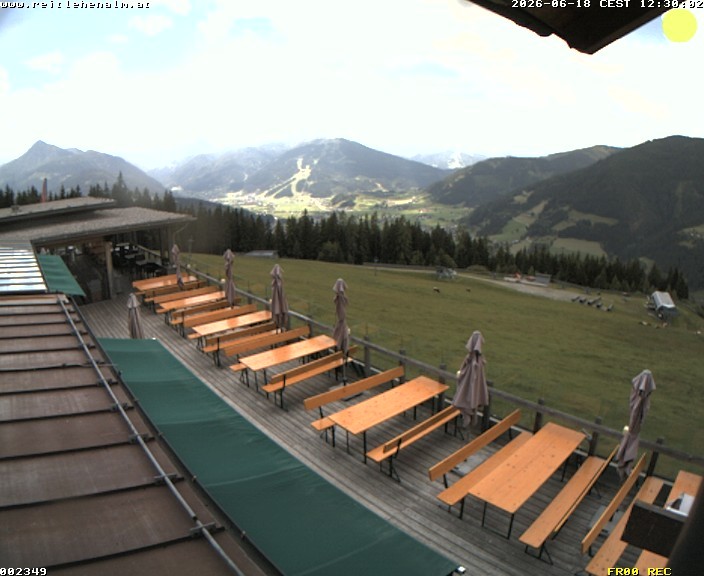 Archiv Foto Webcam Reitlehen Alm am Monte Popolo, Eben im Pongau