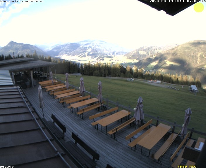 Archiv Foto Webcam Reitlehen Alm am Monte Popolo, Eben im Pongau