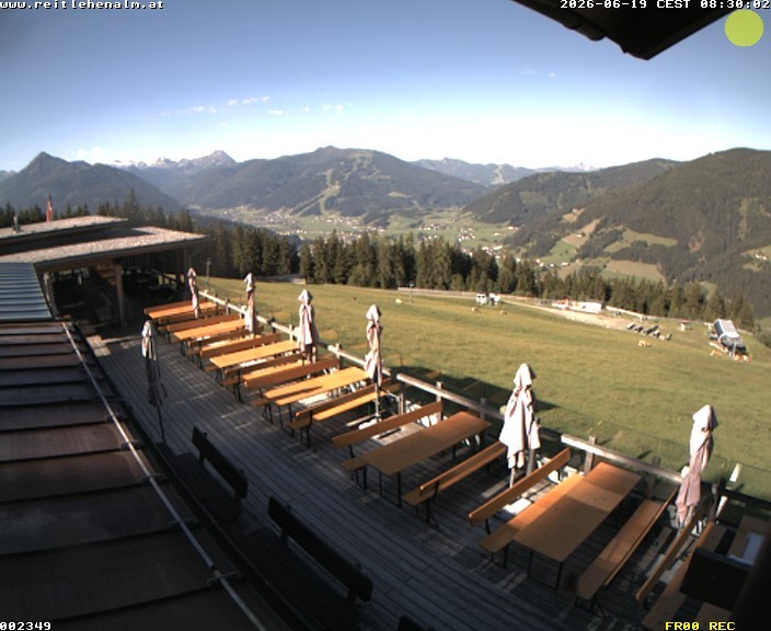 Archiv Foto Webcam Reitlehen Alm am Monte Popolo, Eben im Pongau