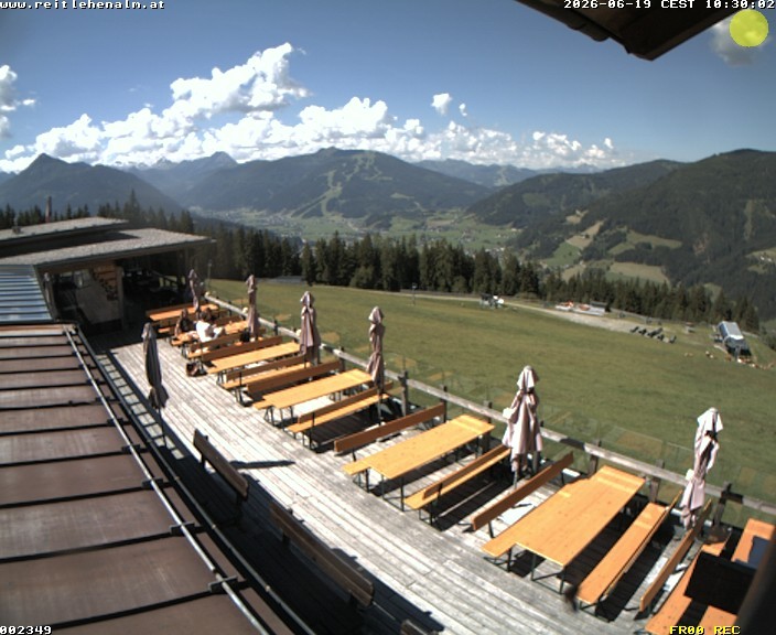 Archiv Foto Webcam Reitlehen Alm am Monte Popolo, Eben im Pongau