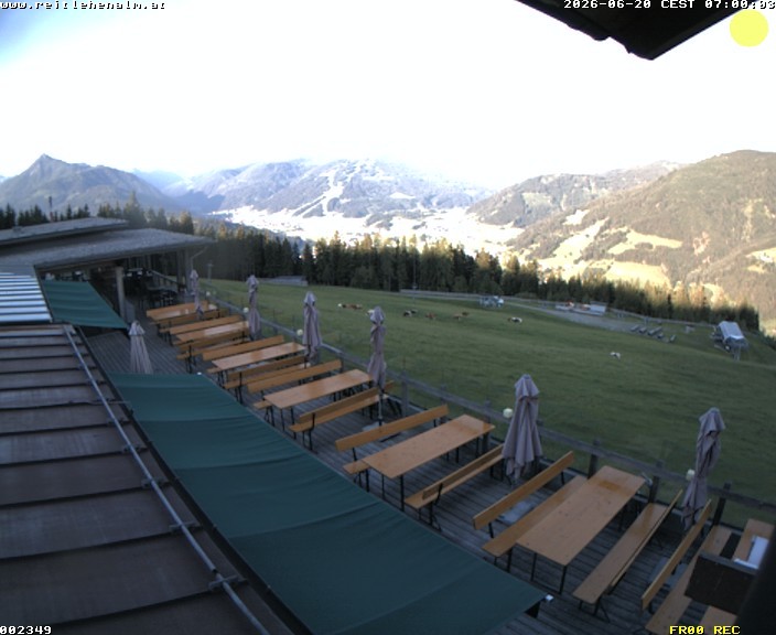 Archiv Foto Webcam Reitlehen Alm am Monte Popolo, Eben im Pongau