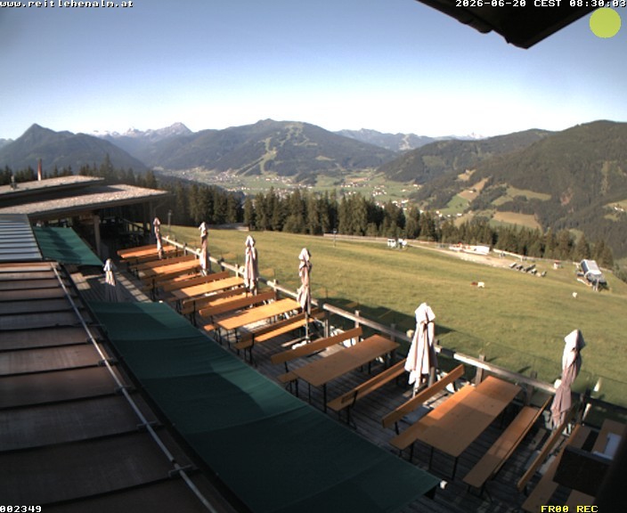 Archiv Foto Webcam Reitlehen Alm am Monte Popolo, Eben im Pongau